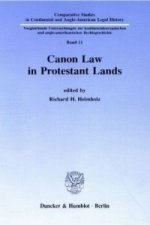 Canon Law in Protestant Lands.