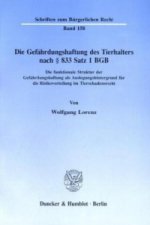 Die Gefährdungshaftung des Tierhalters nach 833 Satz 1 BGB.