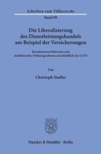 Die Liberalisierung des Dienstleistungshandels am Beispiel der Versicherungen.