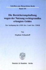 Die Bereicherungshaftung wegen der Nutzung rechtsgrundlos erlangten Geldes.
