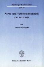Norm- und Verbots(un)kenntnis 17 Satz 2 StGB.