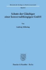 Schutz der Gläubiger einer konzernabhängigen GmbH.