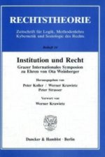 Institution und Recht.