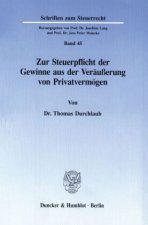 Zur Steuerpflicht der Gewinne aus der Veräußerung von Privatvermögen.