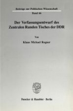 Der Verfassungsentwurf des Zentralen Runden Tisches der DDR.