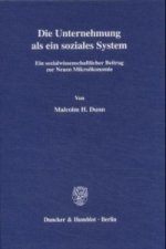 Die Unternehmung als ein soziales System.