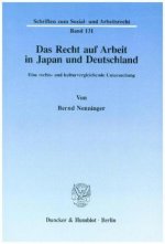 Das Recht auf Arbeit in Japan und Deutschland.
