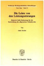 Die Lehre von den Leistungsstörungen.
