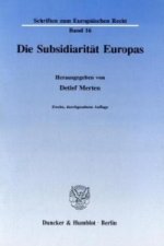 Die Subsidiarität Europas.