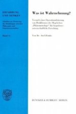 Was ist Wahrnehmung?