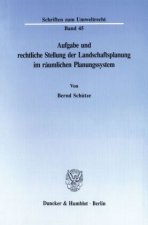 Aufgabe und rechtliche Stellung der Landschaftsplanung im räumlichen Planungssystem.