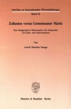Zollunion versus Gemeinsamer Markt.