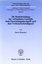 Die Rückabwicklung der verbundenen Geschäfte beim Einwendungsdurchgriff nach dem Verbraucherkreditgesetz.
