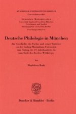 Deutsche Philologie in München.