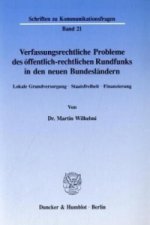 Verfassungsrechtliche Probleme des öffentlich-rechtlichen Rundfunks in den neuen Bundesländern.