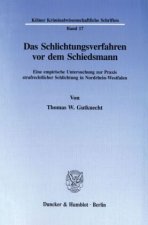 Das Schlichtungsverfahren vor dem Schiedsmann.