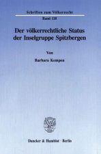 Der völkerrechtliche Status der Inselgruppe Spitzbergen.