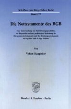 Die Nottestamente des BGB.