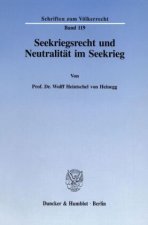 Seekriegsrecht und Neutralität im Seekrieg.