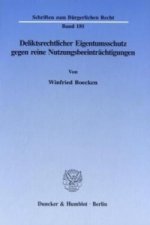 Deliktsrechtlicher Eigentumsschutz gegen reine Nutzungsbeeinträchtigungen.