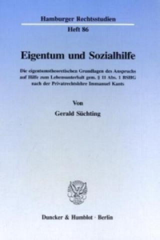 Eigentum und Sozialhilfe.