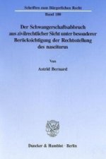 Der Schwangerschaftsabbruch aus zivilrechtlicher Sicht unter besonderer Berücksichtigung der Rechtsstellung des nasciturus.