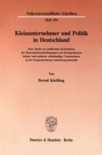 Kleinunternehmer und Politik in Deutschland.