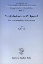 Vergleichsdruck im Zivilprozeß.