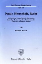 Natur, Herrschaft, Recht.