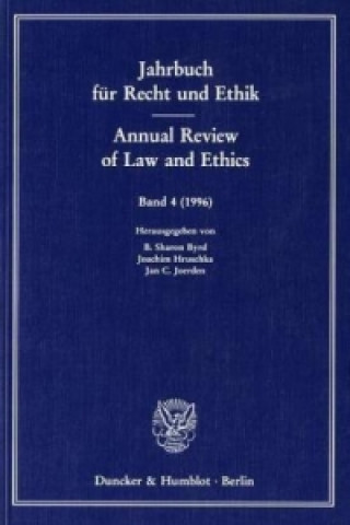 Bioethik und Medizinrecht. Bioethics and the Law