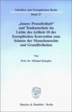 »Innere Pressefreiheit« und Tendenzschutz im Lichte des Artikels 10 der Europäischen Konvention zum Schutze der Menschenrechte und Grundfreiheiten.