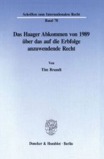 Das Haager Abkommen von 1989 über das auf die Erbfolge anzuwendende Recht.