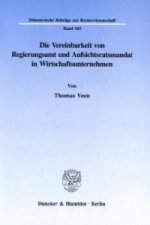 Die Vereinbarkeit von Regierungsamt und Aufsichtsratsmandat in Wirtschaftsunternehmen.