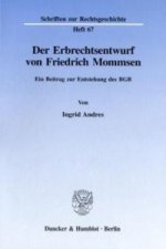 Der Erbrechtsentwurf von Friedrich Mommsen.
