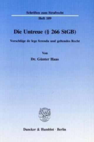 Die Untreue ( 266 StGB).