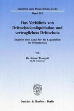 Das Verhältnis von Drittschadensliquidation und vertraglichem Drittschutz.
