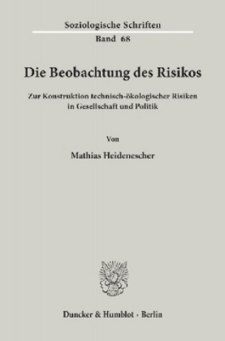 Die Beobachtung des Risikos.