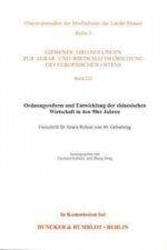 Ordnungsreform und Entwicklung der chinesischen Wirtschaft in den 90er Jahren.