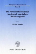Die Parlamentsfraktionen im deutsch-spanischen Rechtsvergleich.