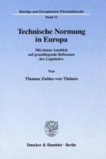 Technische Normung in Europa.