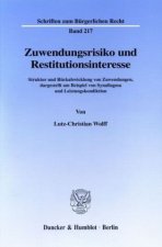 Zuwendungsrisiko und Restitutionsinteresse.