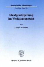 Strafgesetzgebung im Verfassungsstaat.