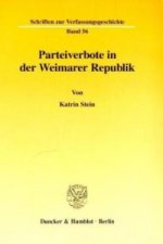 Parteiverbote in der Weimarer Republik.