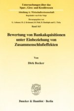 Bewertung von Bankakquisitionen unter Einbeziehung von Zusammenschlußeffekten.