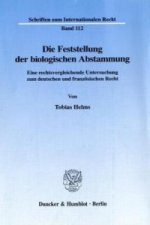 Die Feststellung der biologischen Abstammung.