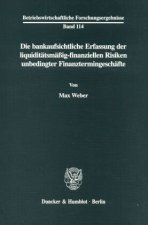 Die bankaufsichtliche Erfassung der liquiditätsmäßig-finanziellen Risiken unbedingter Finanztermingeschäfte.