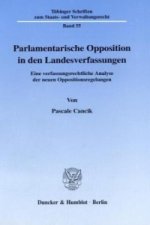 Parlamentarische Opposition in den Landesverfassungen.