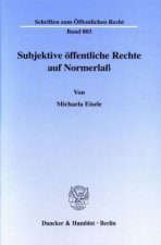 Subjektive öffentliche Rechte auf Normerlaß.