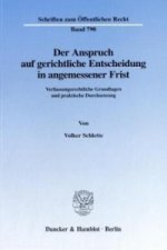 Der Anspruch auf gerichtliche Entscheidung in angemessener Frist.