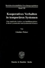 Kooperatives Verhalten in temporären Systemen.